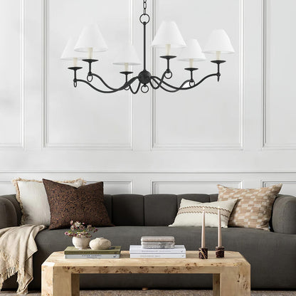Elegant Henry Chandelier - Modern Design with Adjustable Height & LED