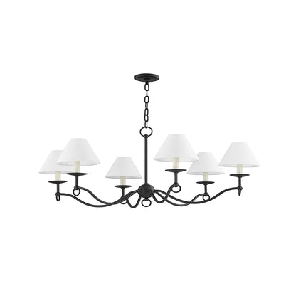 Elegant Henry Chandelier - Modern Design with Adjustable Height & LED