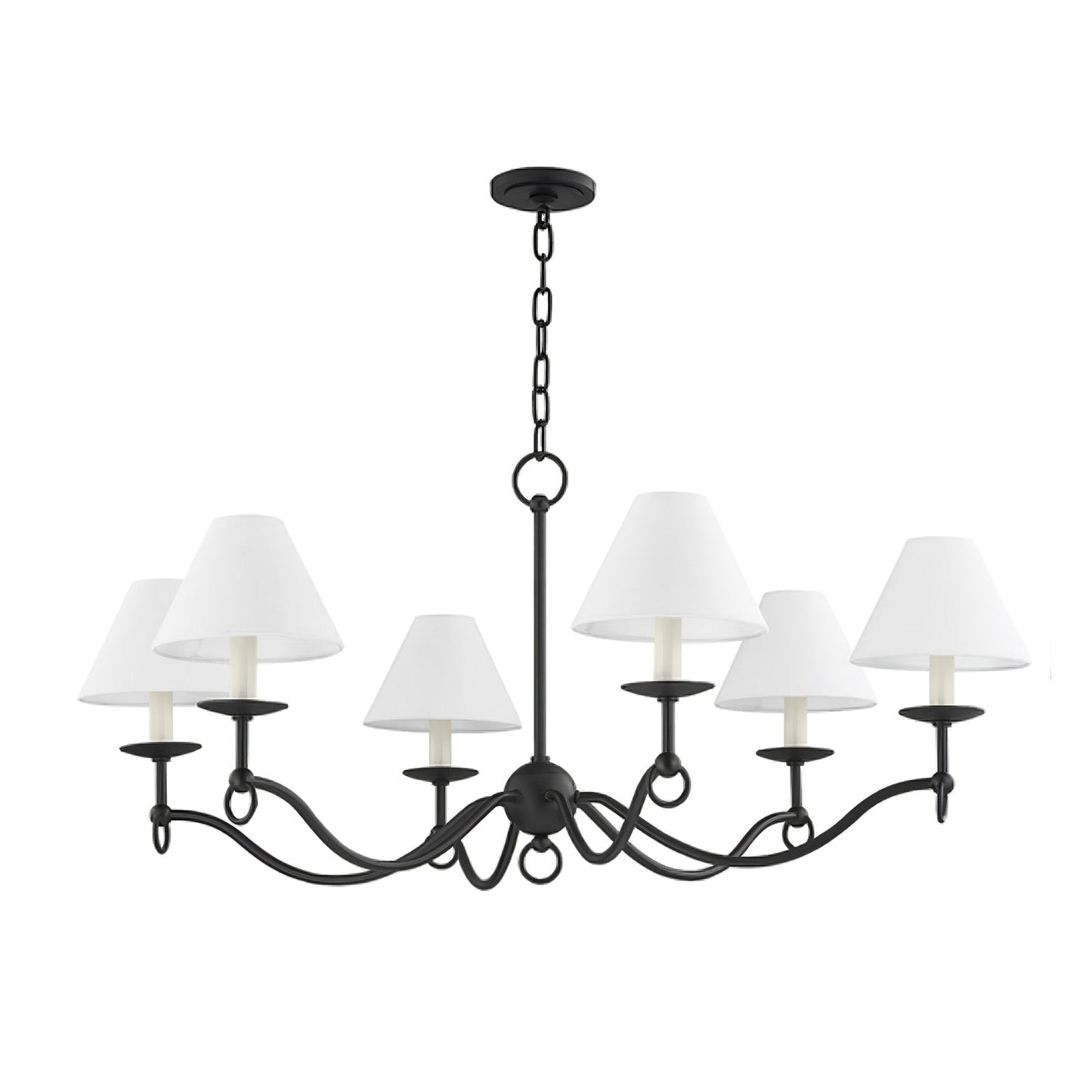 Elegant Henry Chandelier - Modern Design with Adjustable Height & LED