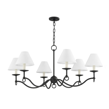 Elegant Henry Chandelier - Modern Design with Adjustable Height & LED