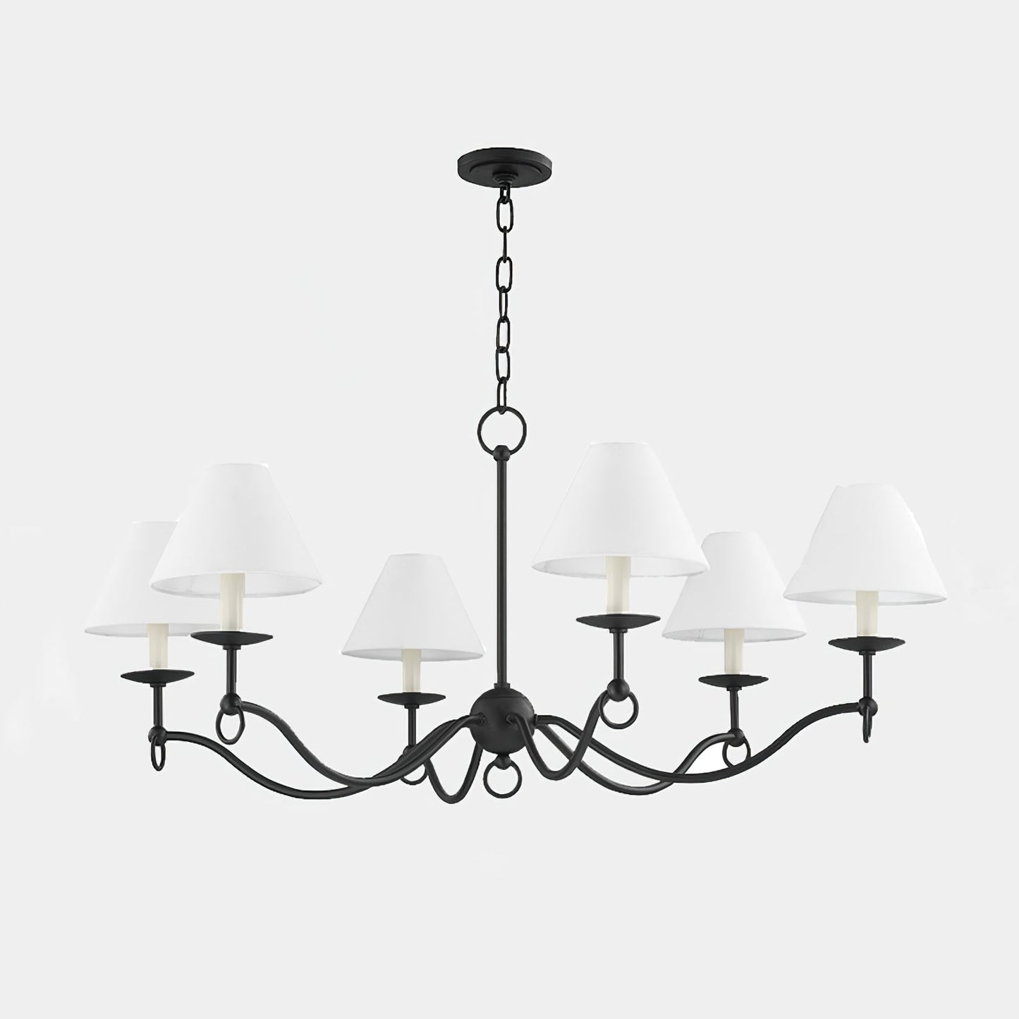 Elegant Henry Chandelier - Modern Design with Adjustable Height & LED