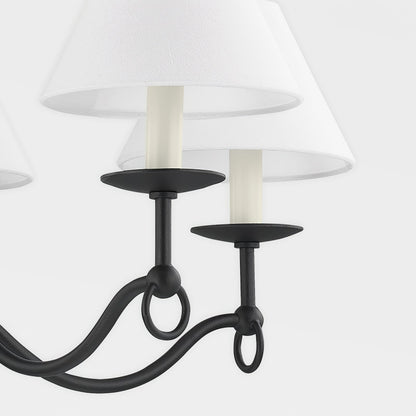 Elegant Henry Chandelier - Modern Design with Adjustable Height & LED