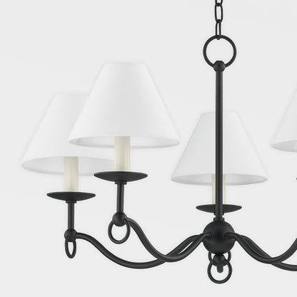 Elegant Henry Chandelier - Modern Design with Adjustable Height & LED