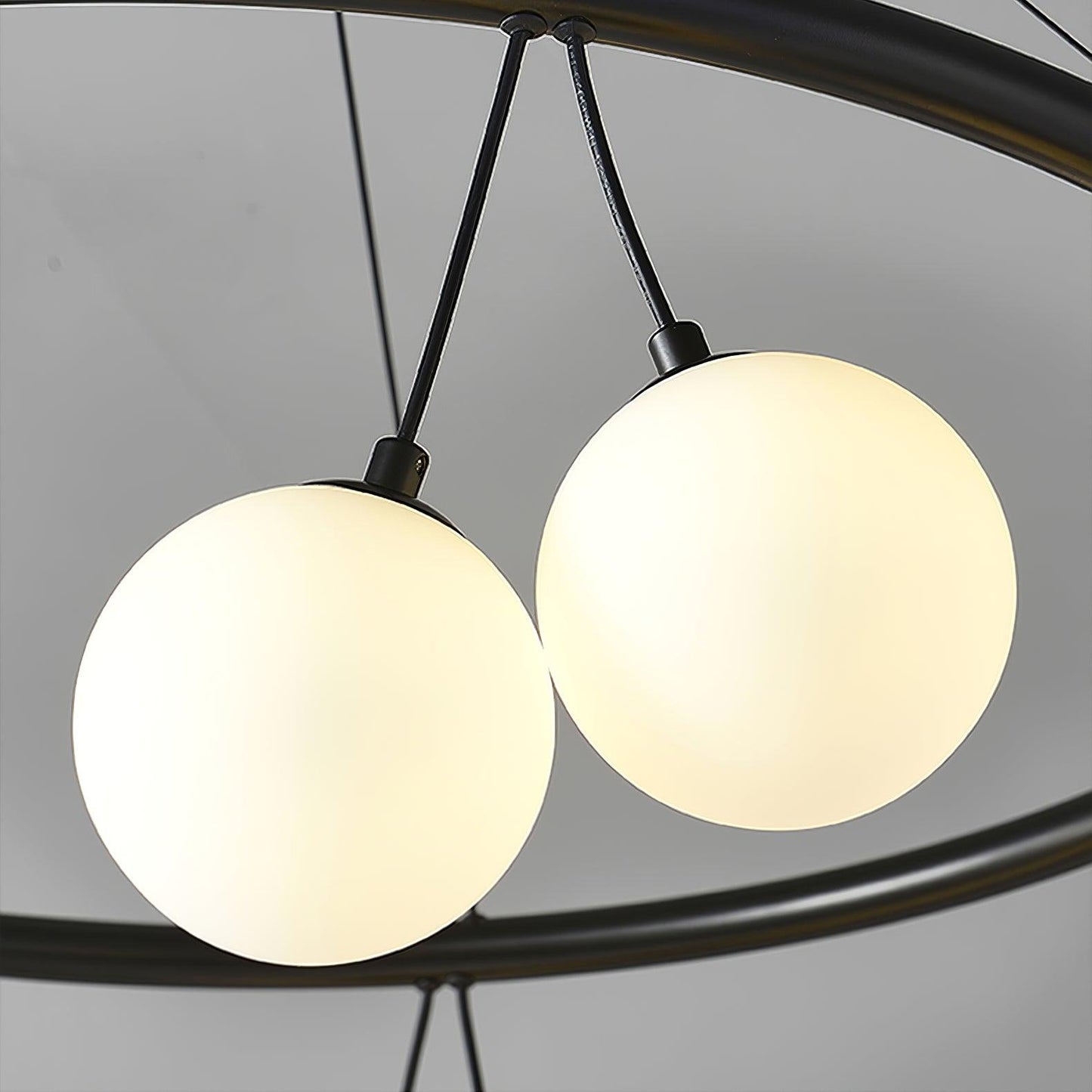 Heronia Chandelier - Elegant Crystal Design with Adjustable Height