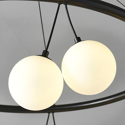 Heronia Chandelier - Elegant Crystal Design with Adjustable Height