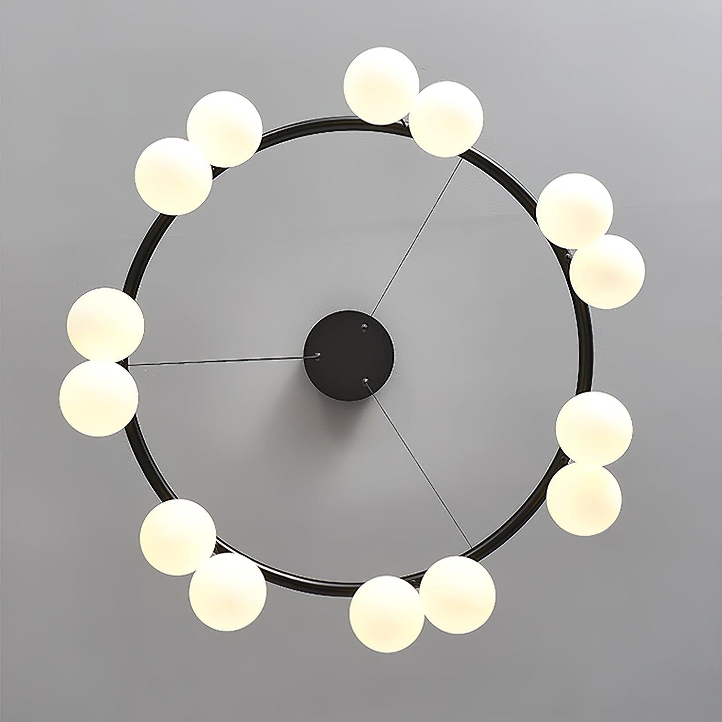 Heronia Chandelier - Elegant Crystal Design with Adjustable Height