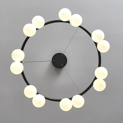 Heronia Chandelier - Elegant Crystal Design with Adjustable Height