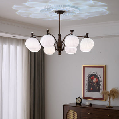 Hespera Orb Chandelier - Modern Design, Adjustable Lighting, Energy Ef