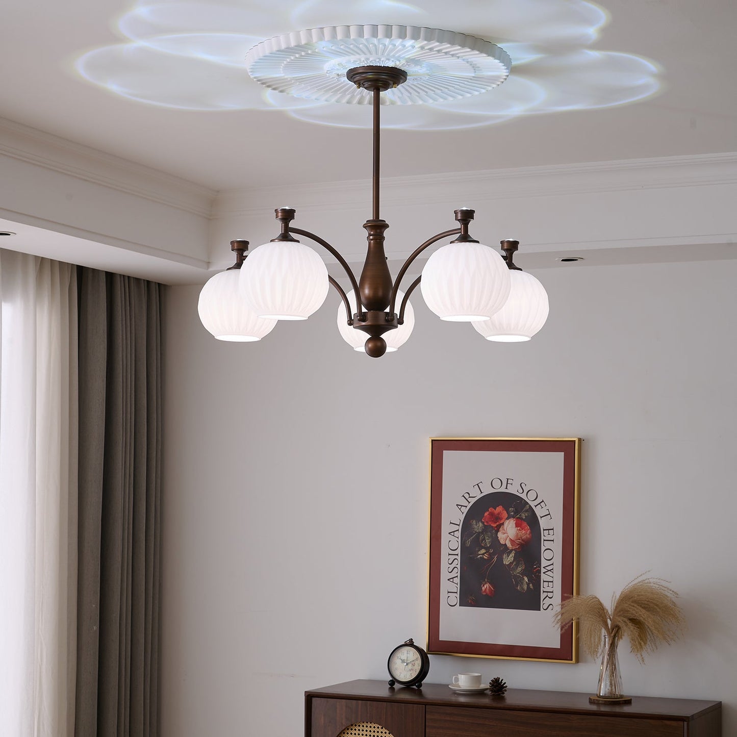 Hespera Orb Chandelier - Modern Design, Adjustable Lighting, Energy Ef