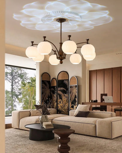 Hespera Orb Chandelier - Modern Design, Adjustable Lighting, Energy Ef