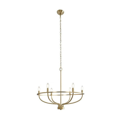 Modern Greyson Chandelier - Elegant Design with Adjustable Height & LE