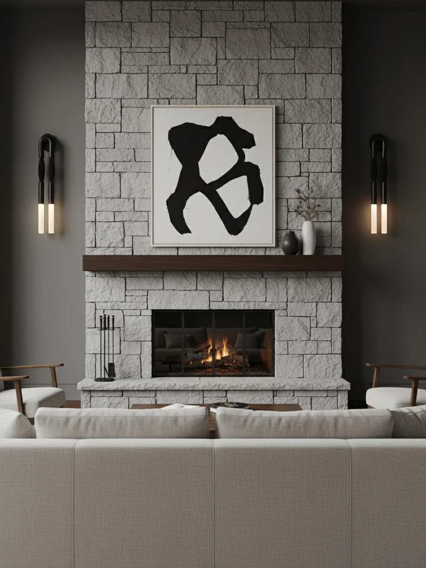 Elegant Horsehair Wall Lamp with Adjustable Light and Unique Design