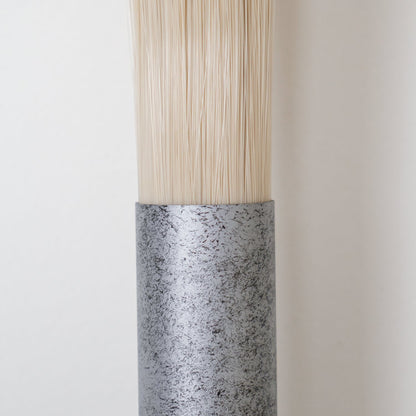 Elegant Horsehair Wall Lamp with Adjustable Light and Unique Design