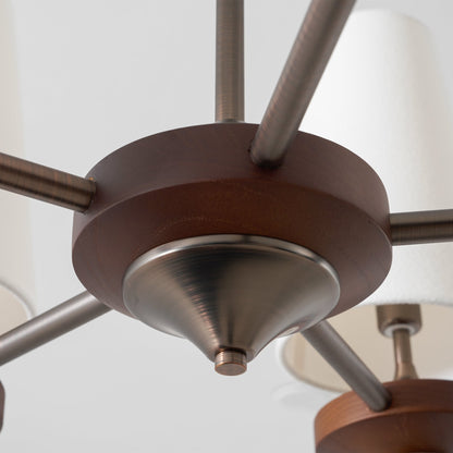 Orlan Shade Chandelier - Elegant Design with Adjustable Brightness