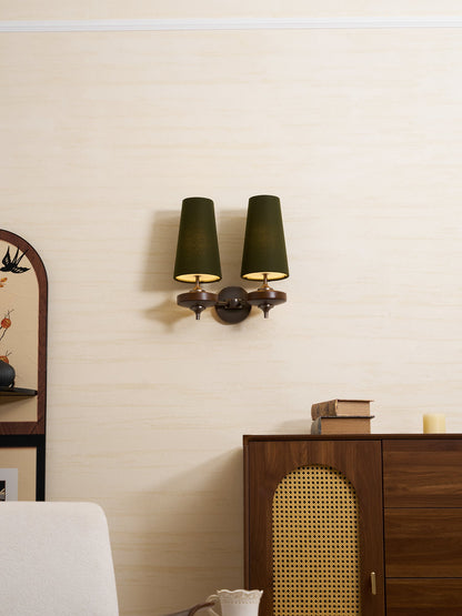 Orlan Twin Shade Wall Sconce - Adjustable Light Direction & Modern Des