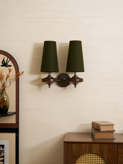 Orlan Twin Shade Wall Sconce - Adjustable Light Direction & Modern Des