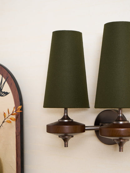 Orlan Twin Shade Wall Sconce - Adjustable Light Direction & Modern Des