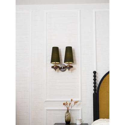 Orlan Twin Shade Wall Sconce - Adjustable Light Direction & Modern Des