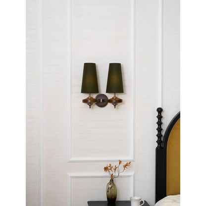 Orlan Twin Shade Wall Sconce - Adjustable Light Direction & Modern Des