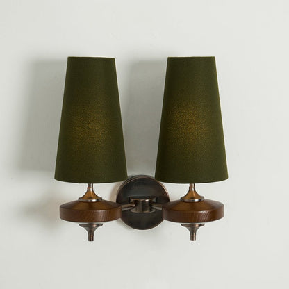Orlan Twin Shade Wall Sconce - Adjustable Light Direction & Modern Des