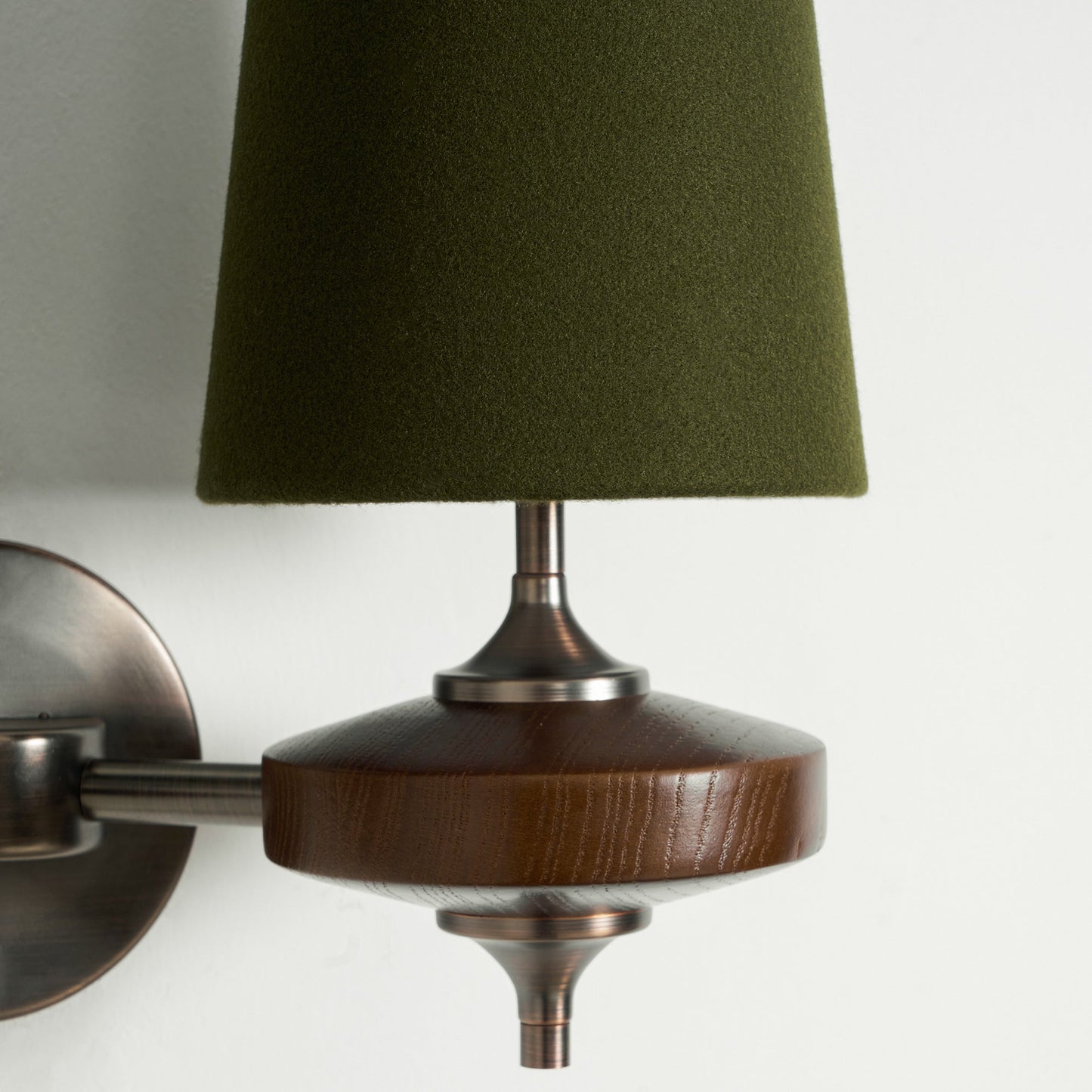 Orlan Twin Shade Wall Sconce - Adjustable Light Direction & Modern Des