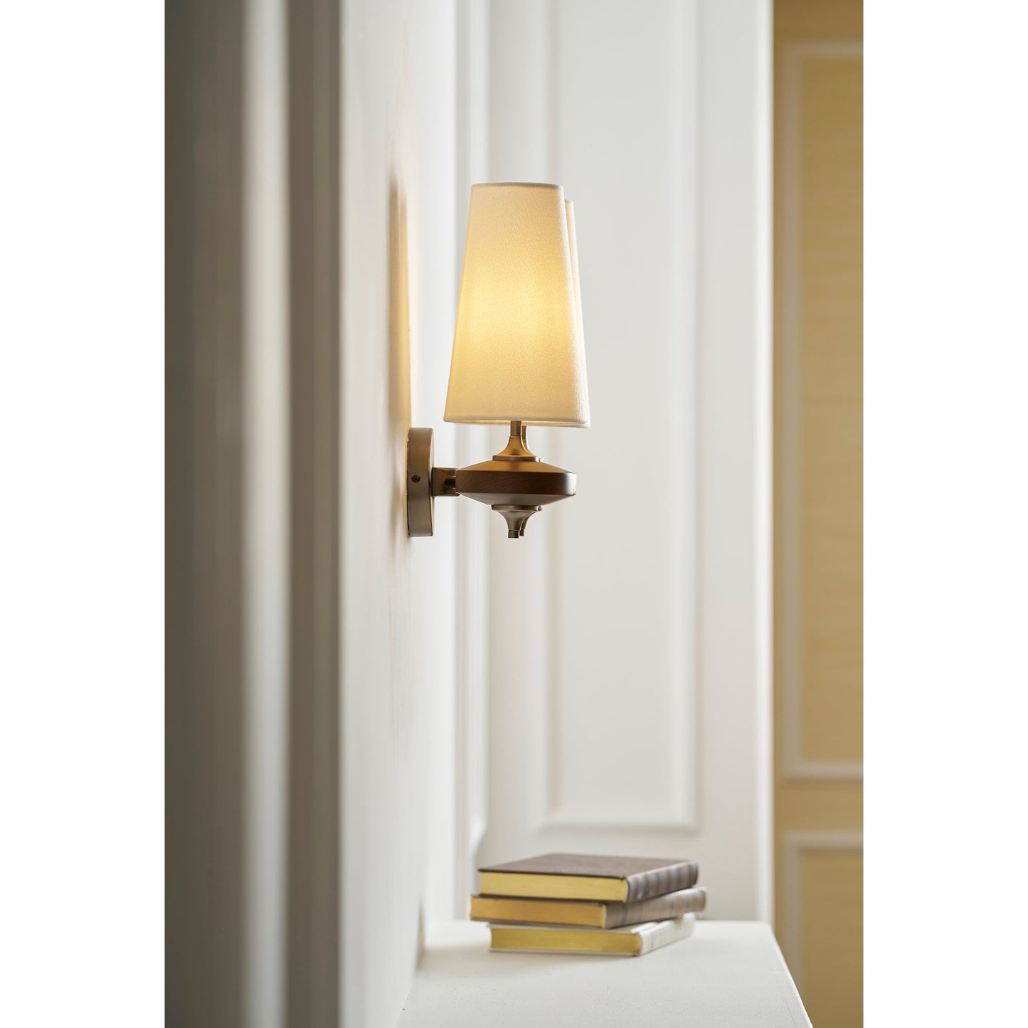 Orlan Twin Shade Wall Sconce - Adjustable Light Direction & Modern Des