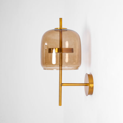 Modern Hourglass Wall Sconce - Adjustable Brightness & Elegant Design