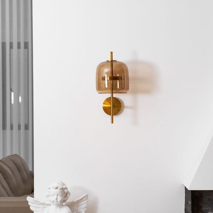 Modern Hourglass Wall Sconce - Adjustable Brightness & Elegant Design