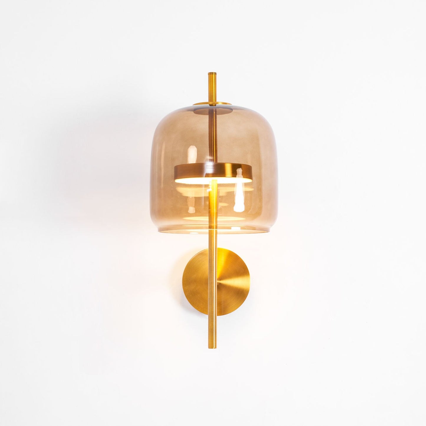 Modern Hourglass Wall Sconce - Adjustable Brightness & Elegant Design