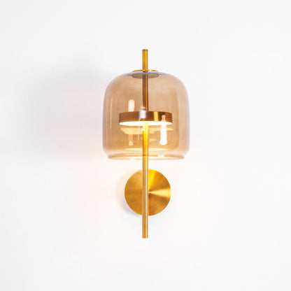 Modern Hourglass Wall Sconce - Adjustable Brightness & Elegant Design