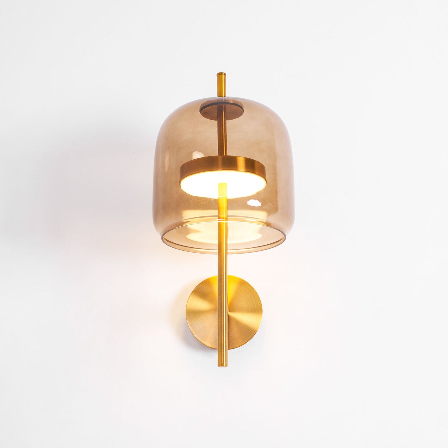 Modern Hourglass Wall Sconce - Adjustable Brightness & Elegant Design