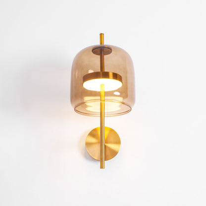Modern Hourglass Wall Sconce - Adjustable Brightness & Elegant Design