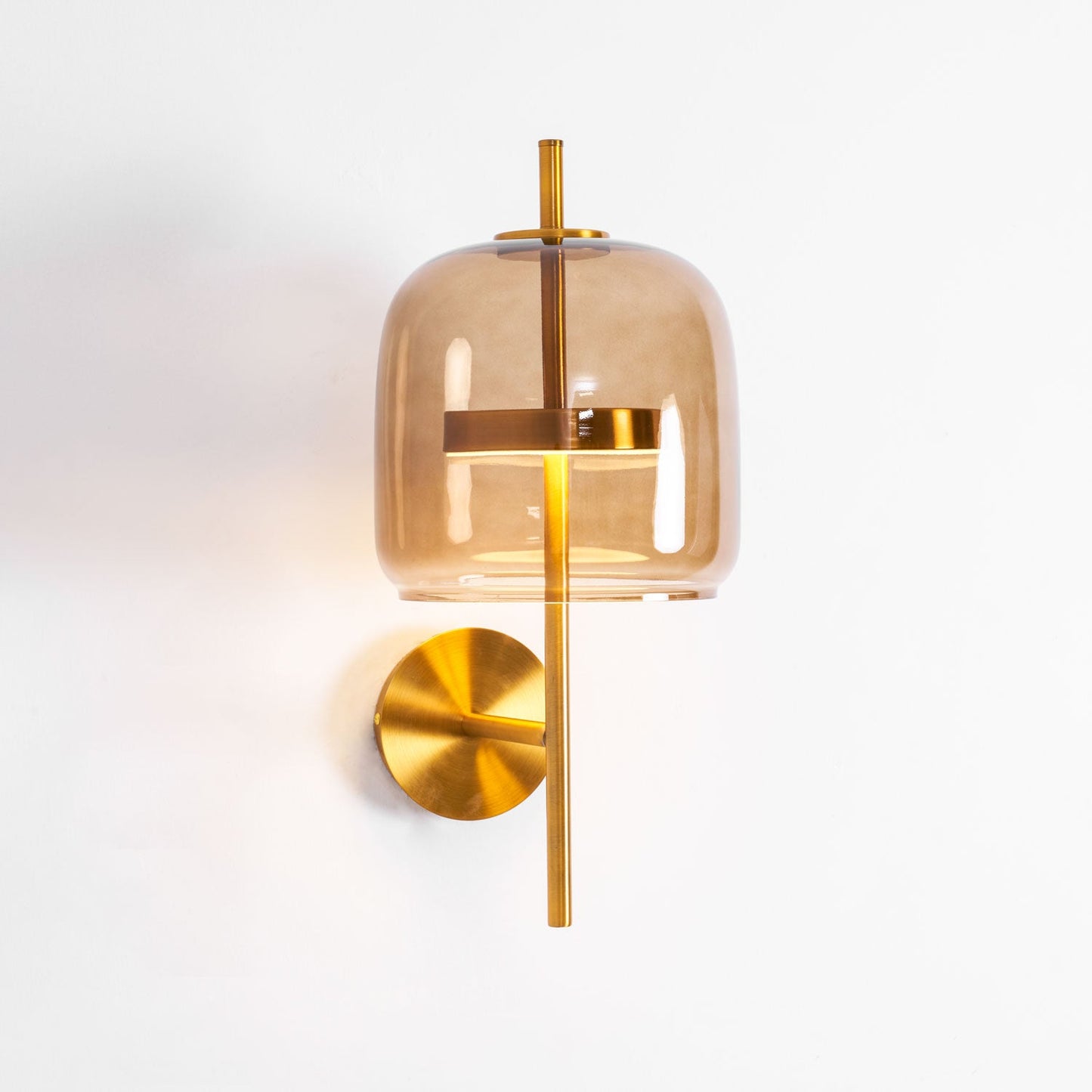 Modern Hourglass Wall Sconce - Adjustable Brightness & Elegant Design