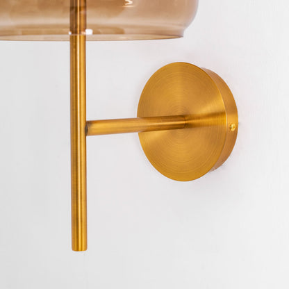 Modern Hourglass Wall Sconce - Adjustable Brightness & Elegant Design