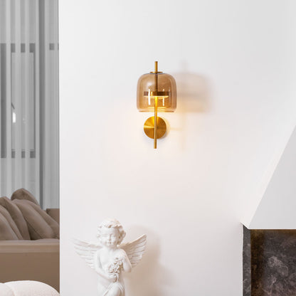 Modern Hourglass Wall Sconce - Adjustable Brightness & Elegant Design