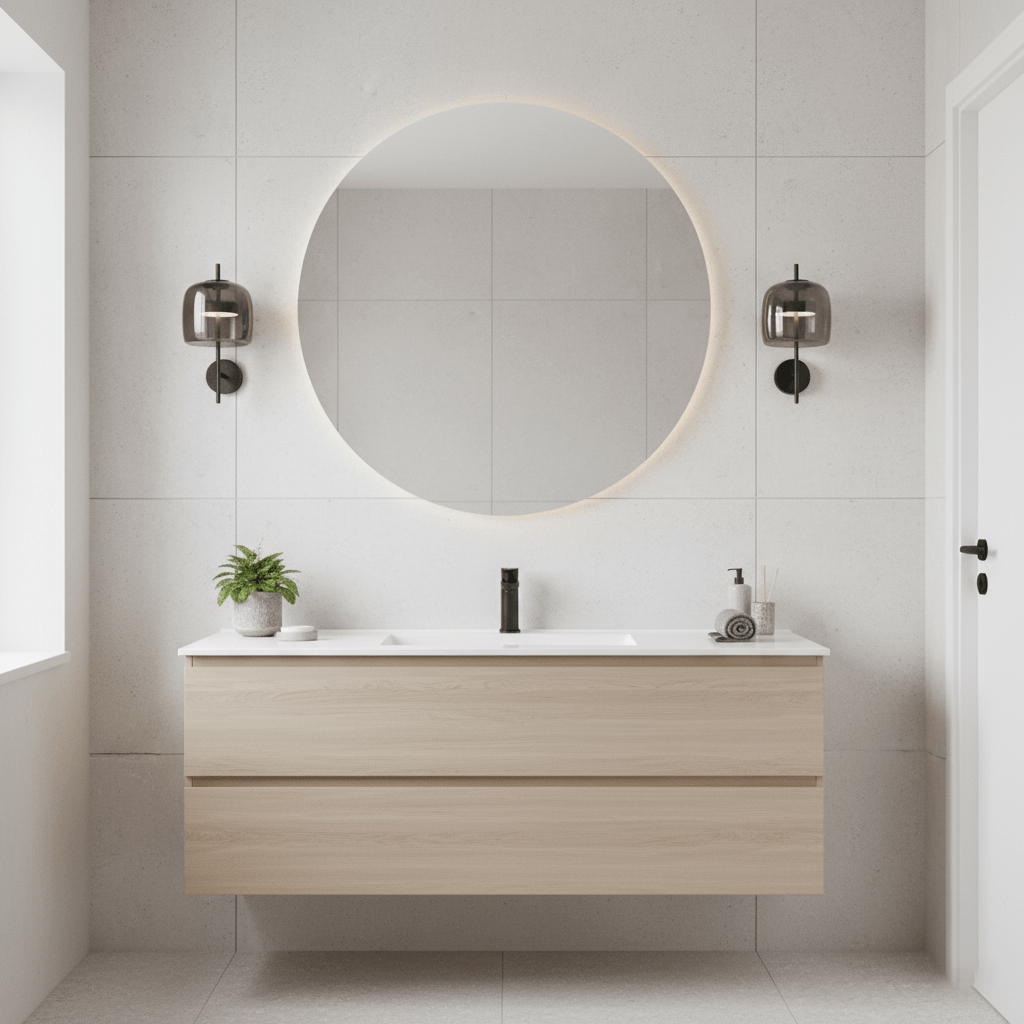 Modern Hourglass Wall Sconce - Adjustable Brightness & Elegant Design