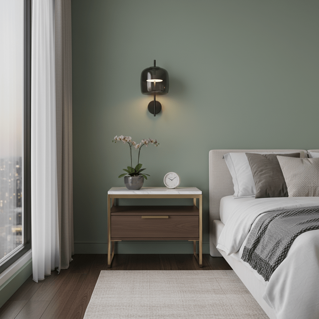 Modern Hourglass Wall Sconce - Adjustable Brightness & Elegant Design