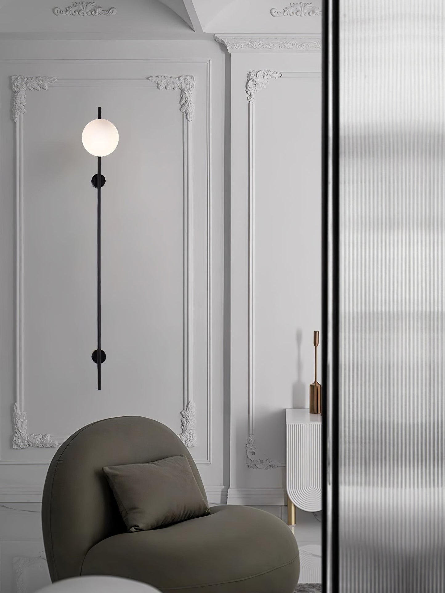 Brennware Plug-in Wall Light with Adjustable Brightness & USB Port