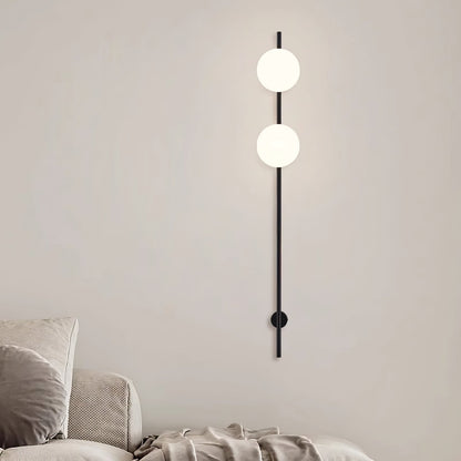 Brennware Plug-in Wall Light with Adjustable Brightness & USB Port