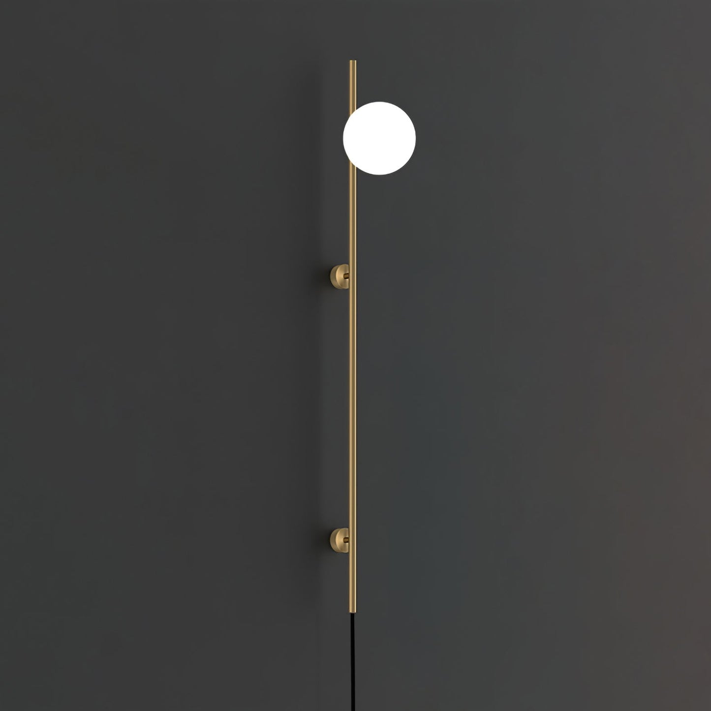 Brennware Plug-in Wall Light with Adjustable Brightness & USB Port
