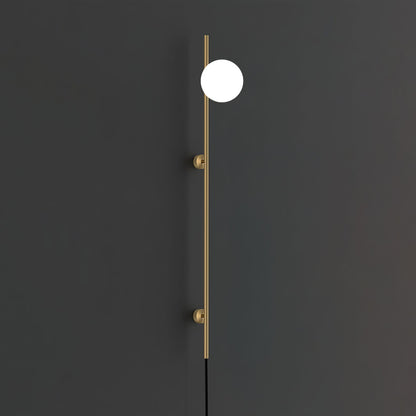 Brennware Plug-in Wall Light with Adjustable Brightness & USB Port