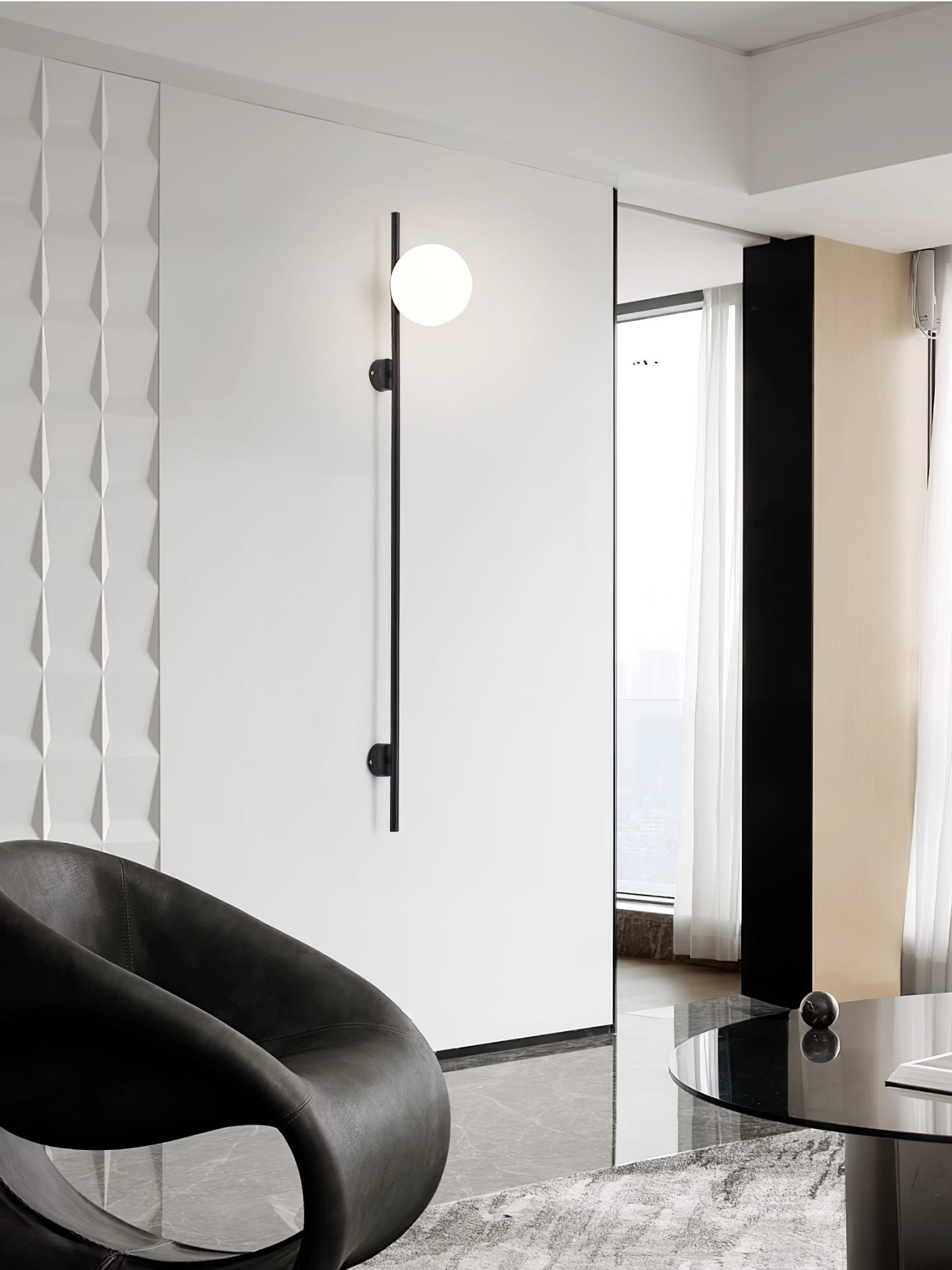 Brennware Plug-in Wall Light with Adjustable Brightness & USB Port