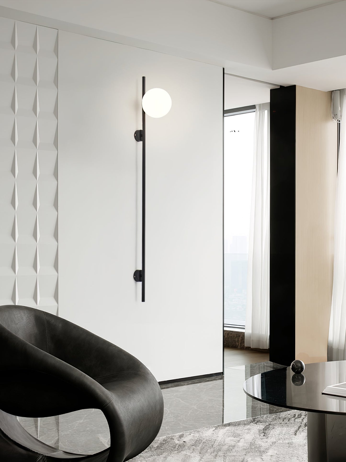 Brennware Plug-in Wall Light with Adjustable Brightness & USB Port