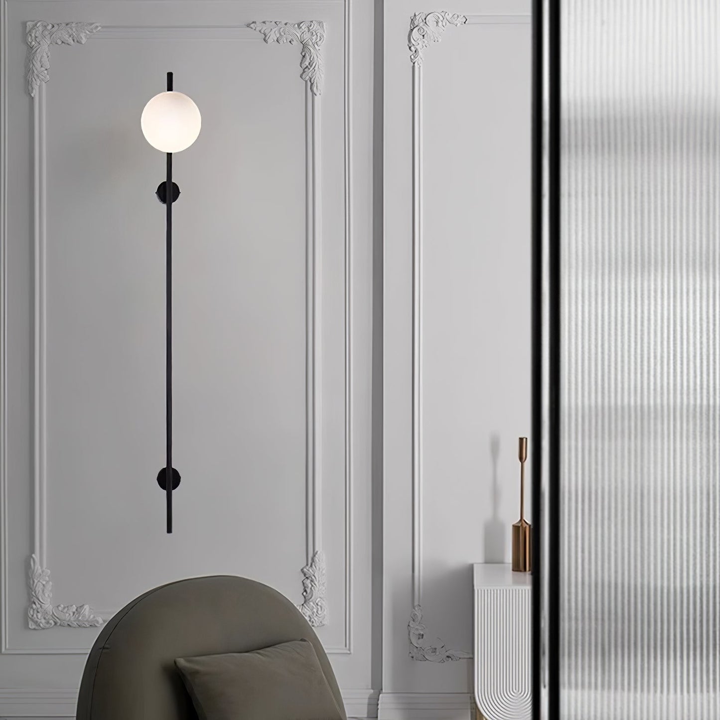 Brennware Plug-in Wall Light with Adjustable Brightness & USB Port