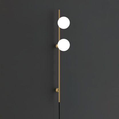 Brennware Plug-in Wall Light with Adjustable Brightness & USB Port