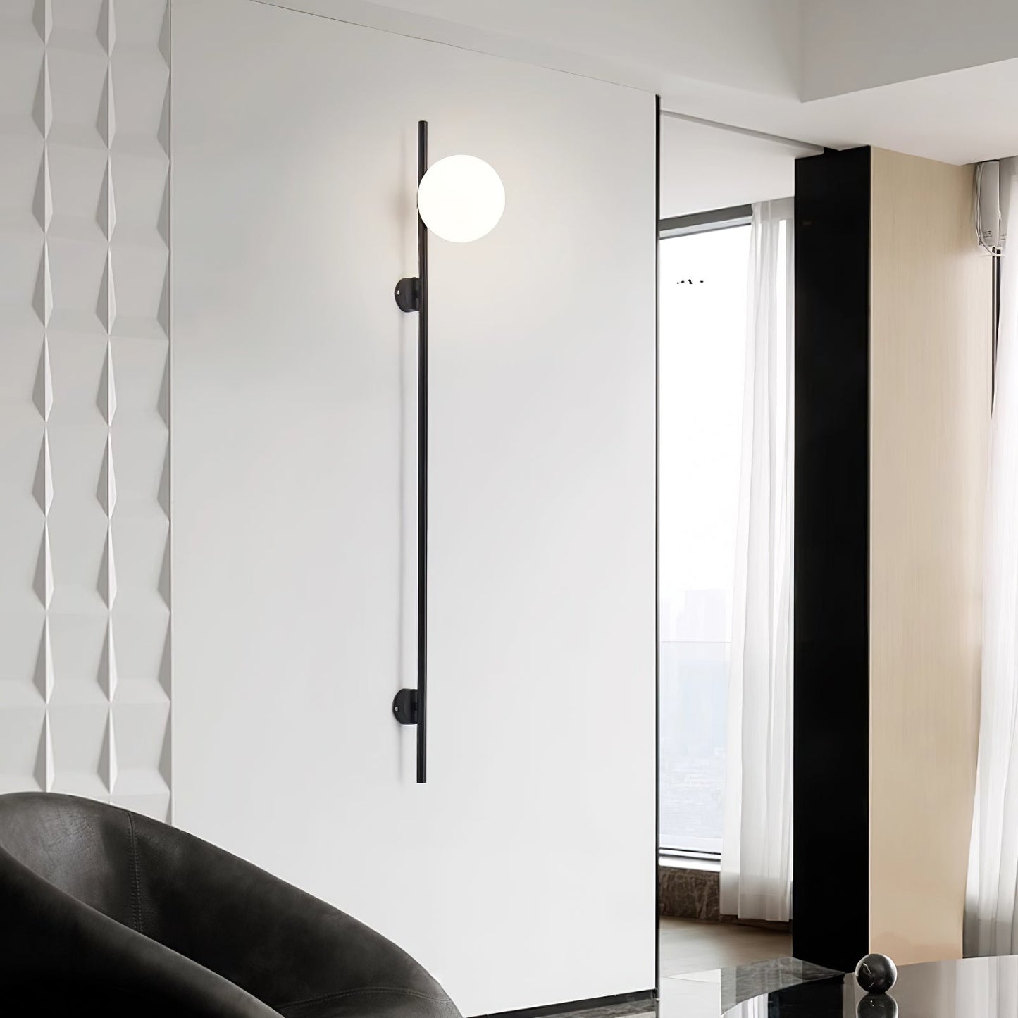 Brennware Plug-in Wall Light with Adjustable Brightness & USB Port