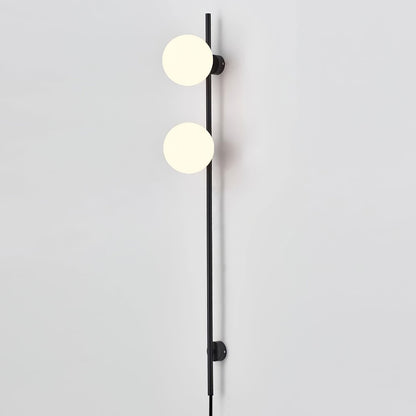 Brennware Plug-in Wall Light with Adjustable Brightness & USB Port