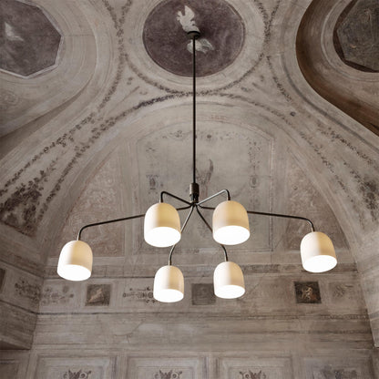 Howard Chandelier - Elegant Lighting Fixture with Adjustable Height &