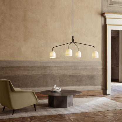 Howard Chandelier - Elegant Lighting Fixture with Adjustable Height &