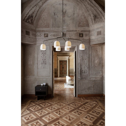 Howard Chandelier - Elegant Lighting Fixture with Adjustable Height &
